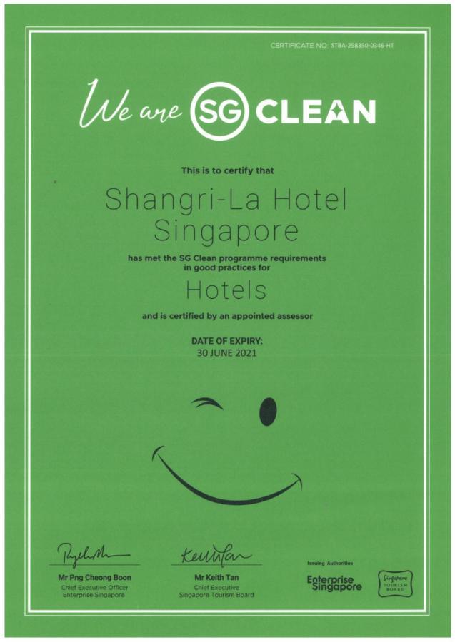 Shangri-La Apartments Singapore Ngoại thất bức ảnh